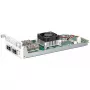 Modulo di espansione porte Lancom UF Extension Module 2x 40G QSFP+ (UF-760), 40 Gbit/s, verde/grigio