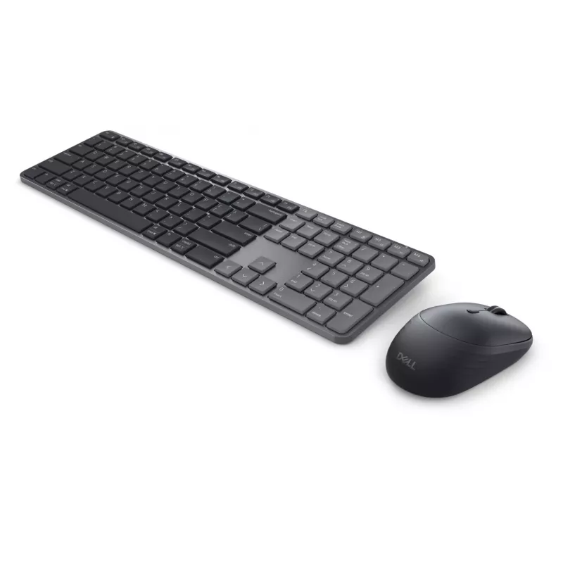 Dell Pro 7 Slim tastiera e mouse | KM726 | set tastiera e mouse | wireless | mouse incluso | russo | Bluetooth | nero
