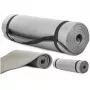 Extralink | tappetino per esercizi | fitness grigio yoga e aerobica 180x60cm