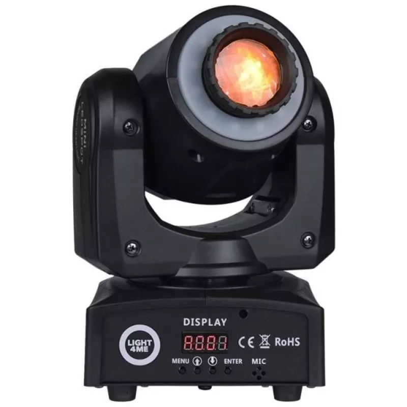 LIGHT4ME 30 SPOT RING - faretto LED moving-head, 30 W