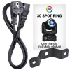 LIGHT4ME 30 SPOT RING - faretto LED moving-head, 30 W