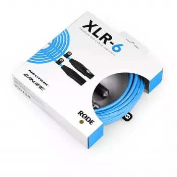 RØDE XLR6M-B cavo audio 6 m XLR blu (400832821)