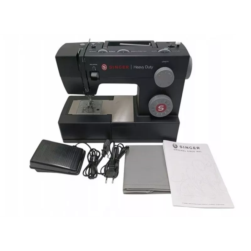 SINGER 4432B macchina per cucire — SINGER 4432 nero automatica, elettromeccanica, modello Heavy-Duty