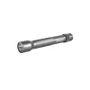 Torcia LED in metallo 90 lumen argento