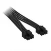 Corsair cavo Premium-Sleeved 2x 8-Pin a 12V-2x6, per alimentatore Type-5 – nero
