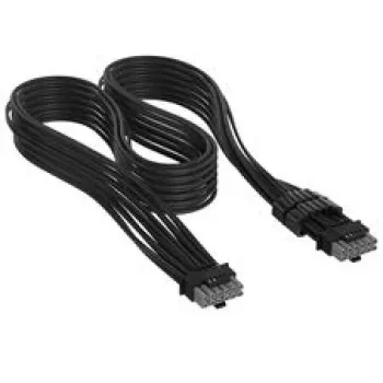 Corsair cavo Premium-Sleeved da 12V-2x6 a 12V-2x6, universale - nero