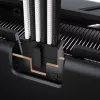 Corsair cavo Premium-Sleeved da 12V-2x6 a 12V-2x6, universale - nero/bianco
