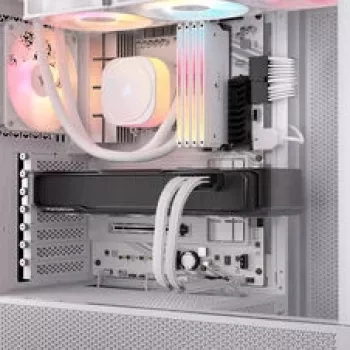 Corsair cavo Premium-Sleeved 24-Pin ATX, Gen 5, per alimentatore Type-5 – bianco