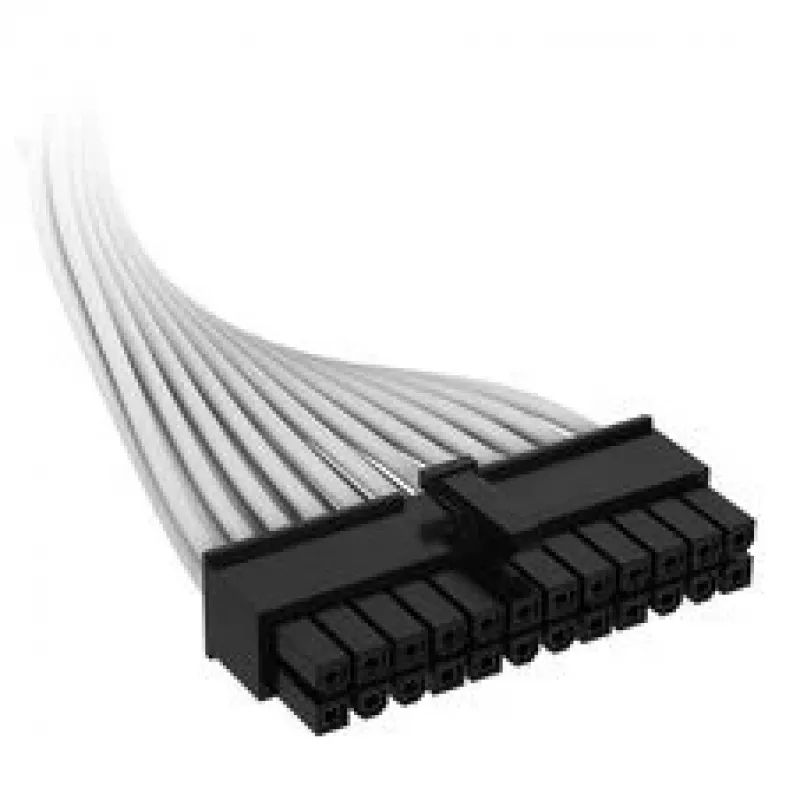Corsair cavo Premium-Sleeved 24-Pin ATX, Gen 5, per alimentatore Type-5 – bianco