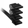Corsair cavo di alimentazione SATA 4x Premium-Sleeved, per alimentatore Type-5 - nero