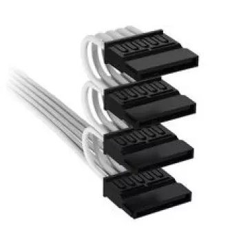 Corsair cavo di alimentazione SATA 4x Premium-Sleeved, per alimentatore Type-5 - bianco
