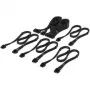 Corsair set di cavi, Type 4, DC Kabel Starter Kit, singolarmente sleeved - nero