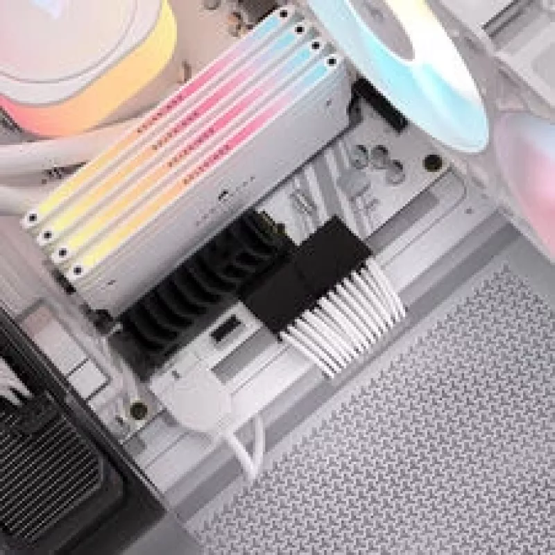 Corsair set di cavi, Type 4, DC-Kabel Starter-Kit, singolarmente sleeved - bianco
