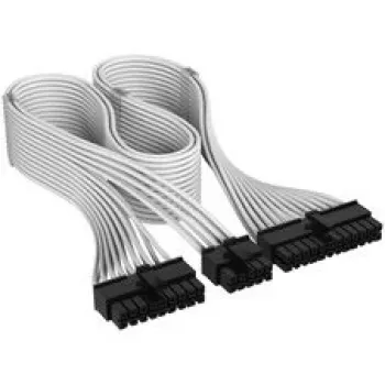 Corsair cavo, Type 4, connettore di alimentazione ATX per scheda madre, 24 pin, 610 mm, singolarmente sleeved - bianco