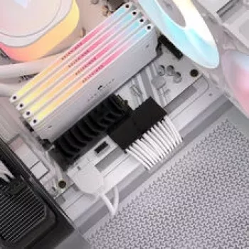 Corsair cavo, Type 4, connettore di alimentazione ATX per scheda madre, 24 pin, 610 mm, singolarmente sleeved - bianco