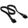 Corsair cavo, Type 4, EPS/ATX12V, 8 pin (4+4), 750 mm, singolarmente sleeved - nero