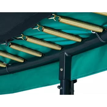 Trampolino Salta First Class 427 cm con rete di sicurezza — trampolino da svago per il giardino