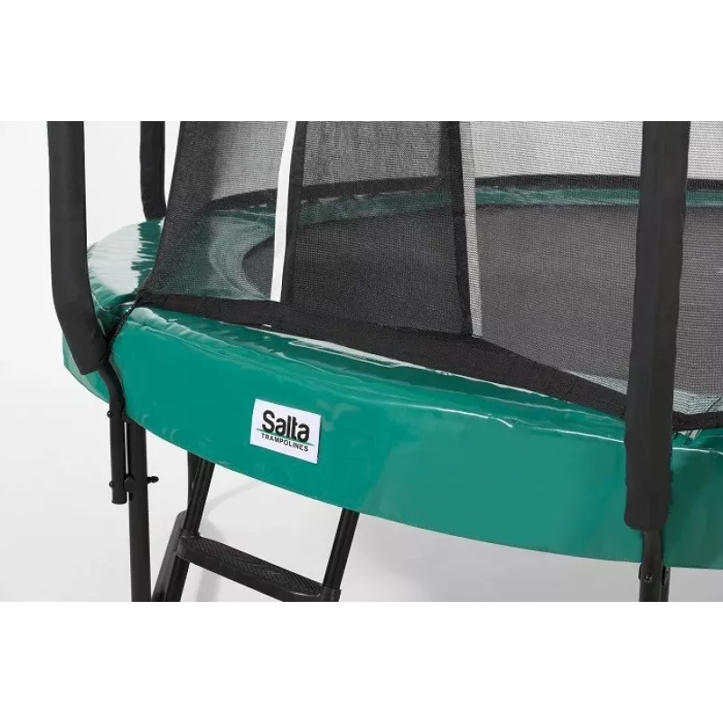 Trampolino Salta First Class 427 cm con rete di sicurezza — trampolino da svago per il giardino