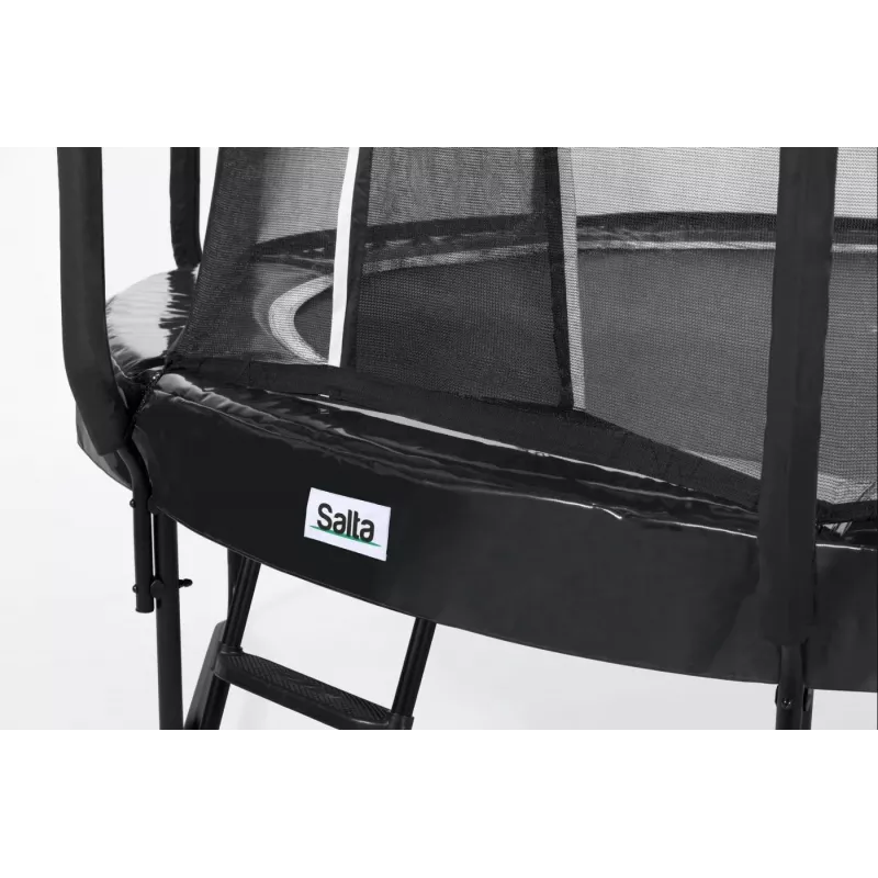 Trampolino Salta First Class rotondo 366 cm, trampolino fitness, nero, modello 5373A