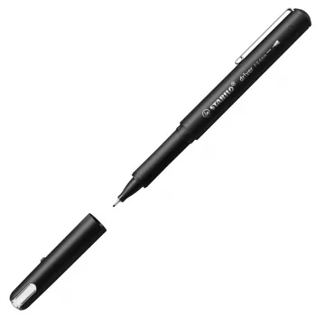 Fineliner Stabilo dr!ver nero, punta 0,4 mm, inchiostro a base d'acqua