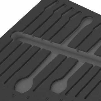 9831 inserto in schiuma per 6003 Joker Set 1 (nero/grigio, per carrello officina Tool Rebel)