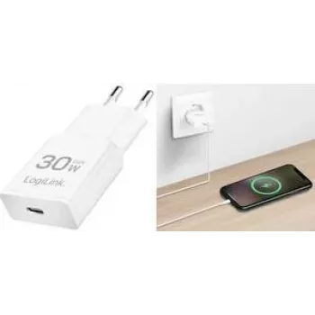 Logilink PA0347 alimentatore bianco