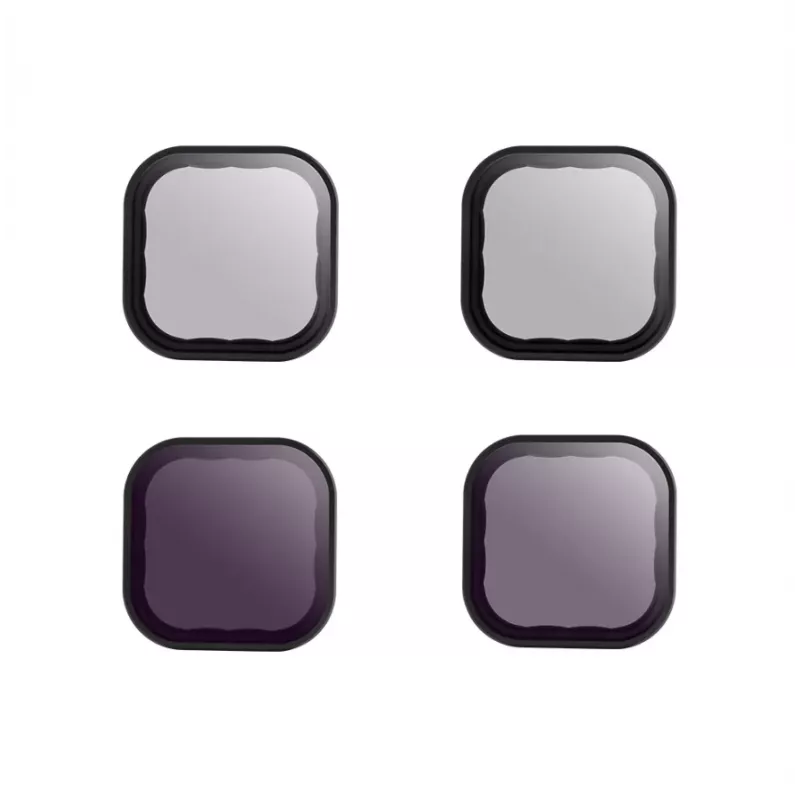 Set filtri per fotocamera Telesin ND8 ND16 ND32 CPL – kit nero da 4 pezzi