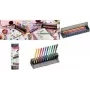 Set pennarelli Stabilo Pen 68 confezione da 10 con astuccio in plastica e sottomano (modello 6810-7)
