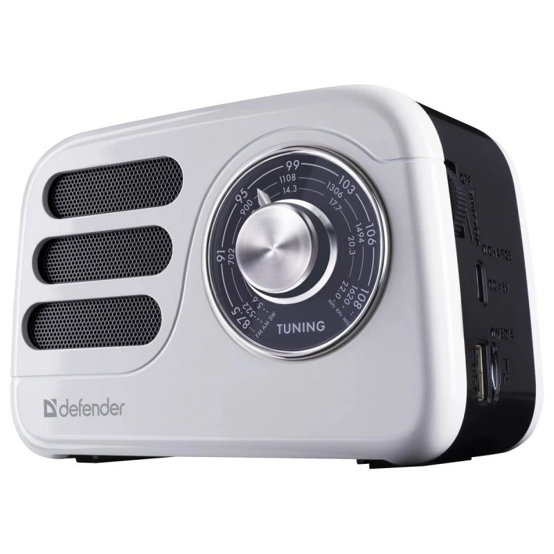 Altoparlante portatile DEFENDER SIGNAL con FM/MP3/SD/USB e Bluetooth (5W, antenna)