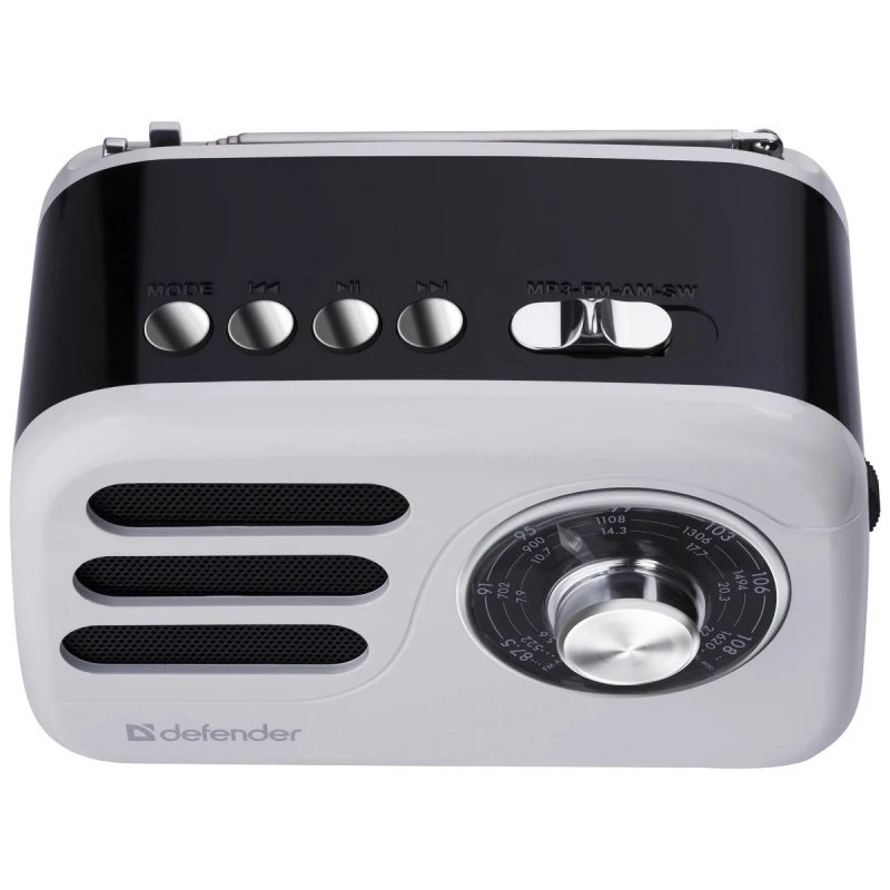 Altoparlante portatile DEFENDER SIGNAL con FM/MP3/SD/USB e Bluetooth (5W, antenna)