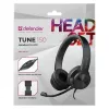 Cuffie con cavo e microfono DEFENDER tune 150 – nero, headset stereo con cavo