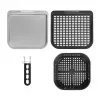 Friggitrice ad aria GreenBlue GB950 1800W, capacità 10 l, 8 programmi, pannello touch, timer, nero
