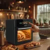 Friggitrice ad aria GreenBlue GB950 1800W, capacità 10 l, 8 programmi, pannello touch, timer, nero