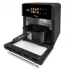 Friggitrice ad aria GreenBlue GB950 1800W, capacità 10 l, 8 programmi, pannello touch, timer, nero