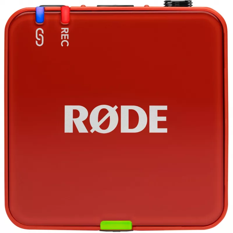 Sistema microfonico radiomicrofono Rode Wireless Go III marrone — trasmissione wireless 2,4 GHz, kit a due canali compatto