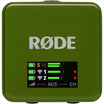 Microfono Rode Wireless Go III verde scuro