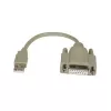 Cavo seriale M-Cab 7200448 USB Type-A grigio 0,2 m