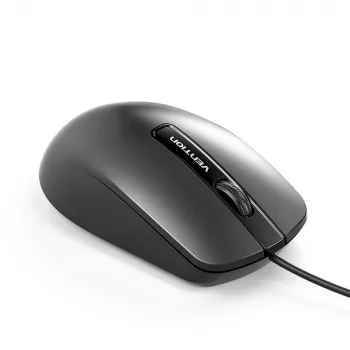 Mouse USB ottico nero/kit Vention