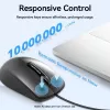 Mouse USB ottico nero/kit Vention