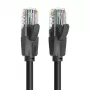 Cavo di rete UTP CAT6 Vention IBEBG RJ45 Ethernet 1000 Mbps 1,5 m nero
