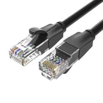 Cavo di rete UTP CAT6 Vention IBEBK RJ45 Ethernet 1000 Mbps 8 m (nero)