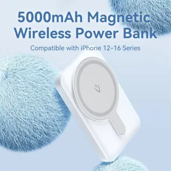 Powerbank wireless 5000MAH 20W/MAGNETIC nero FHSB0 Vention