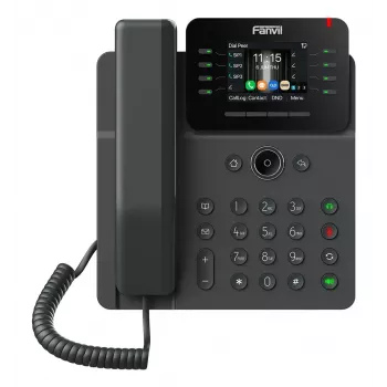 Telefono IP Fanvil V62W nero