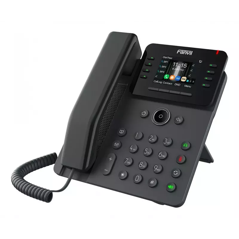 Telefono IP Fanvil V62W nero