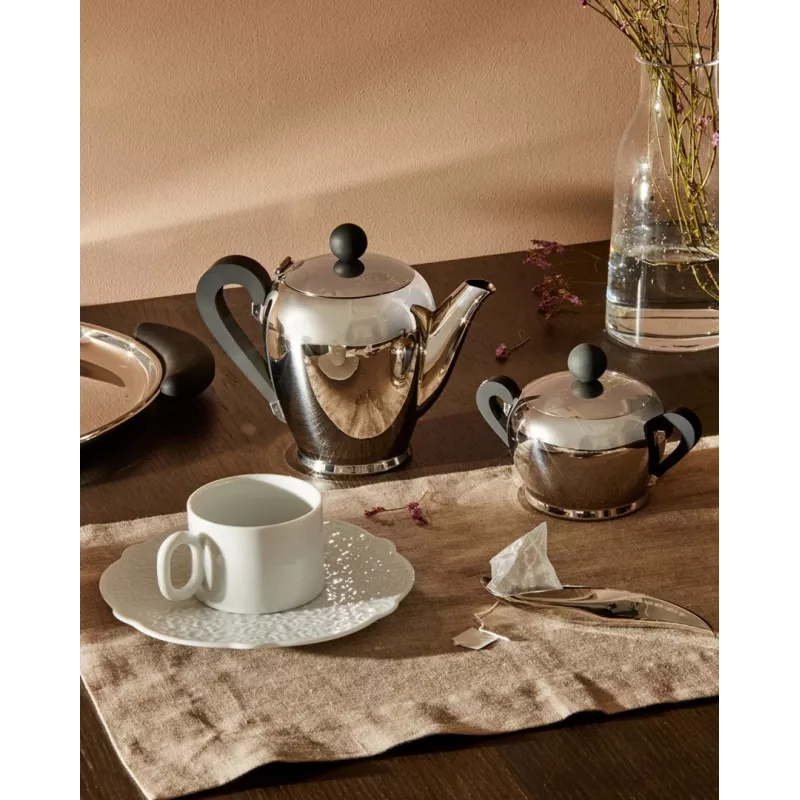 Teiera Bombé Alessi CA12/8 acciaio inox 18/10 (CA12/8)