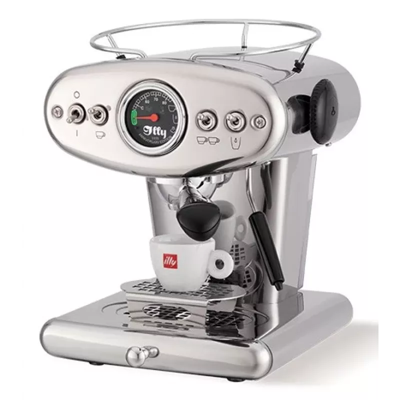 Macchina per caffè macinato e cialde E.S.E. illy X1 Anniversary (acciaio inox)