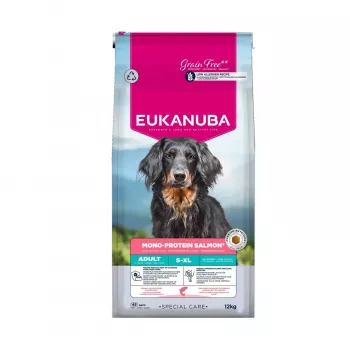 Crocchette per cani EUKANUBA Special Care Mono-Protein Adult Salmon 12 kg