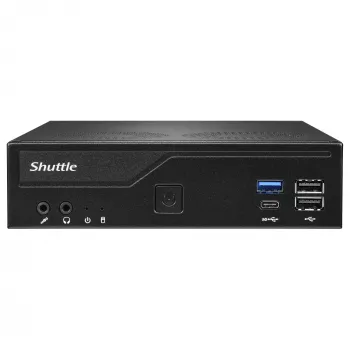 Barebone Shuttle slim DH610V2 Intel/DDR5/nero - Barebone - Intel Socket 1700 (Core i)
