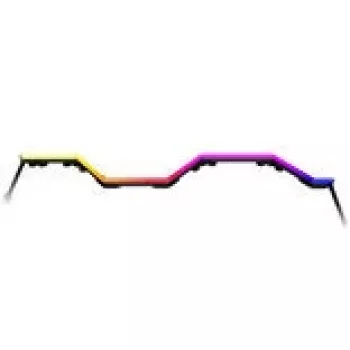 Striscia LED HYTE Noodle LN70 ARGB 70 cm, nero