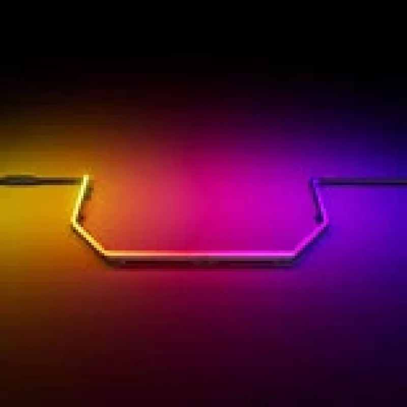 Striscia LED HYTE Noodle LN70 ARGB 70 cm, nero